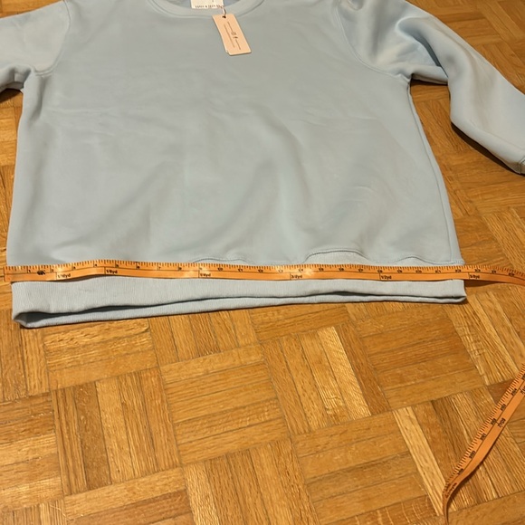 Poppy & Pionies Light Blue Crewneck Sweater - Picture 5 of 8